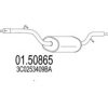 MTS 01.50865 Middle Silencer